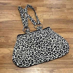 Leopard shoulder bag